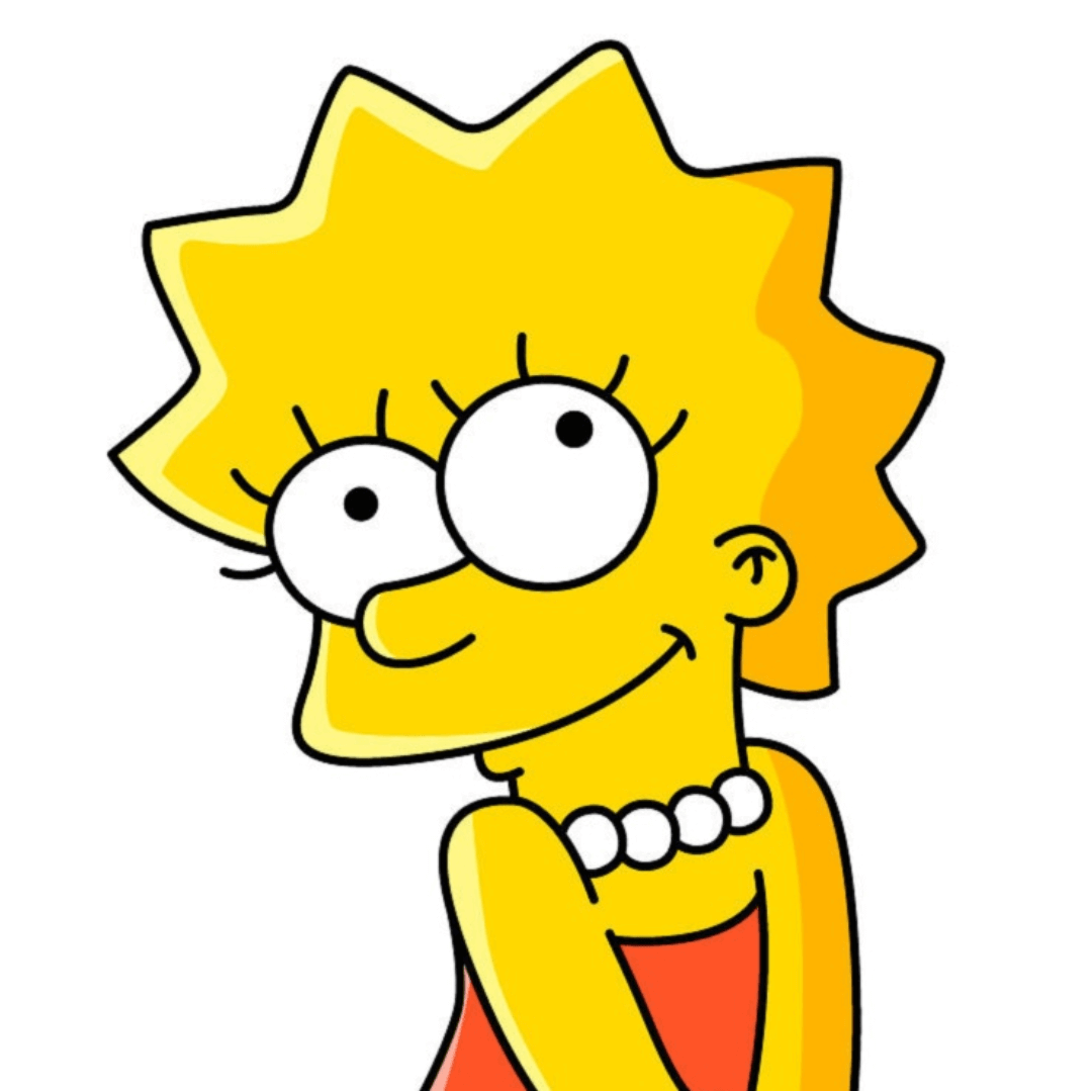 Lisa irradia simpatía a través de su sonrisa luminosa y amigable. Su expresión refleja su personalidad ingeniosa y amable, capturando la esencia misma de Lisa. Esta imagen muestra a Lisa en su mejor momento, transmitiendo su carácter cálido y acogedor. 